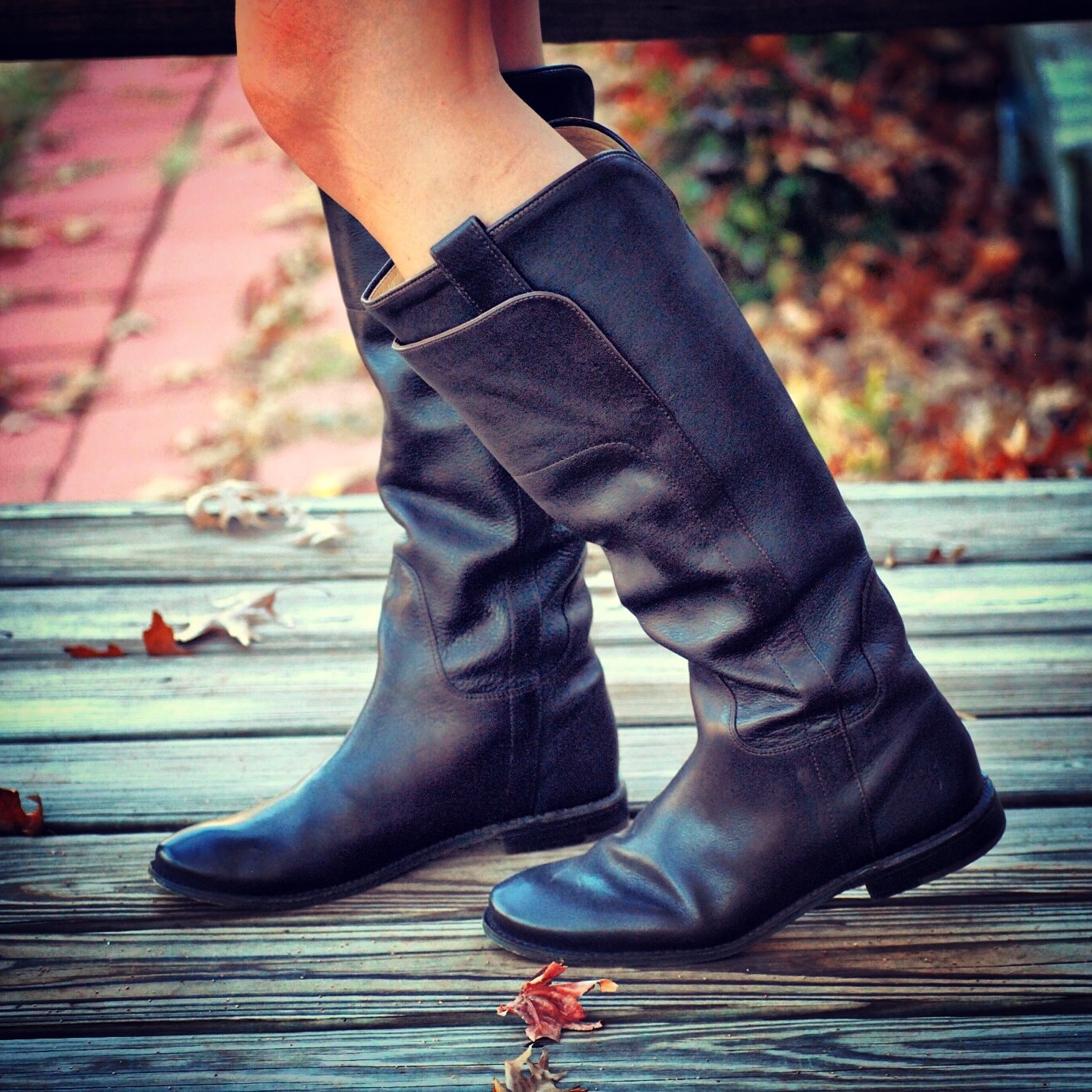 calf length riding boots